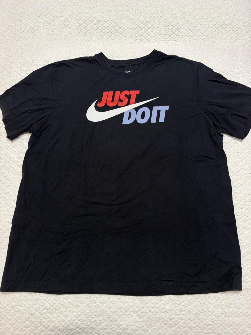 The Nike Tee Just Do It Black T-Shirt Men’s Size XL
